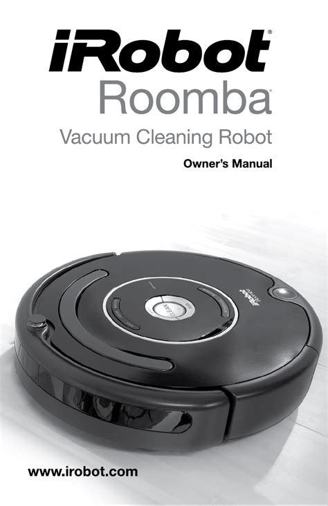 irobot roomba user manual